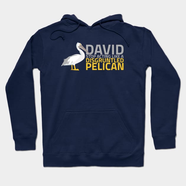 Disgruntled Pelican Hoodie by jkwatson5